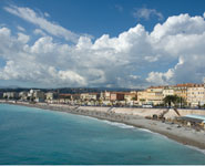 Nice - Promenade des Anglais, a favorite tourists' and locals' hangout