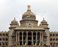 Bangalore - The Vidhana Soudha town hall 