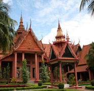 Phnom Penh, National Museum - nation's leading archeology museum